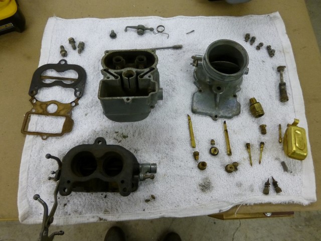 Ready to rebuild the carb