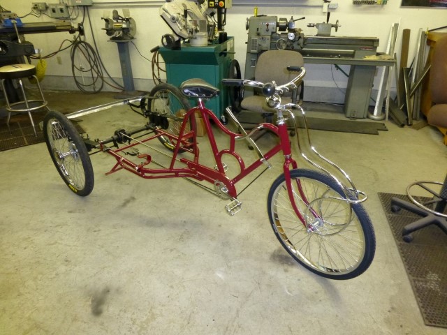 Completed Frame on Victory Pedicab